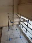 Heavy Duty Portable Stainless Steel Cloth Drying Rack - 1