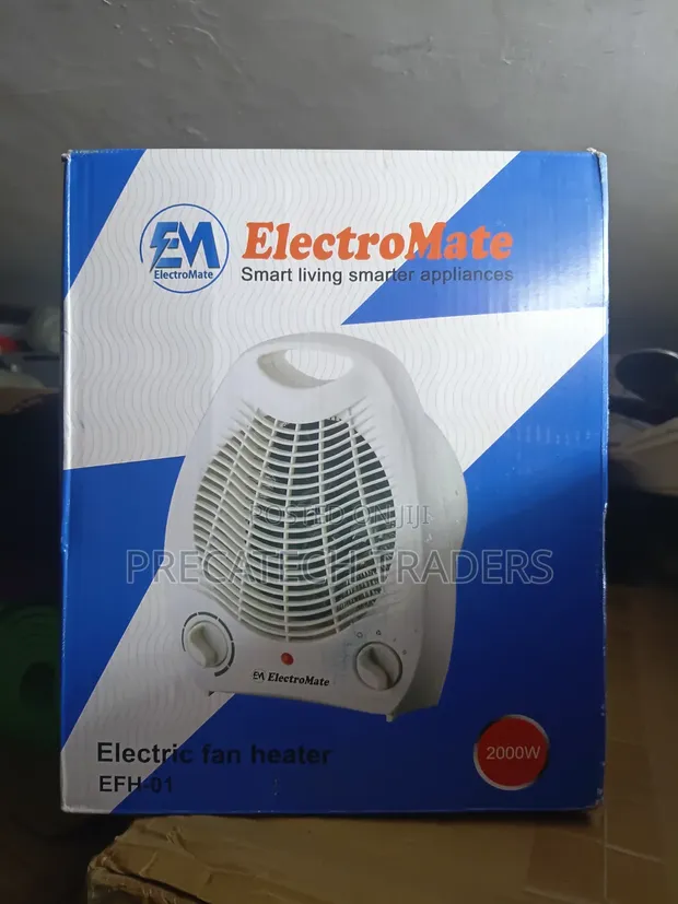 ElectroMate 2000W Electric Fan Heater - EFH-01 - 1