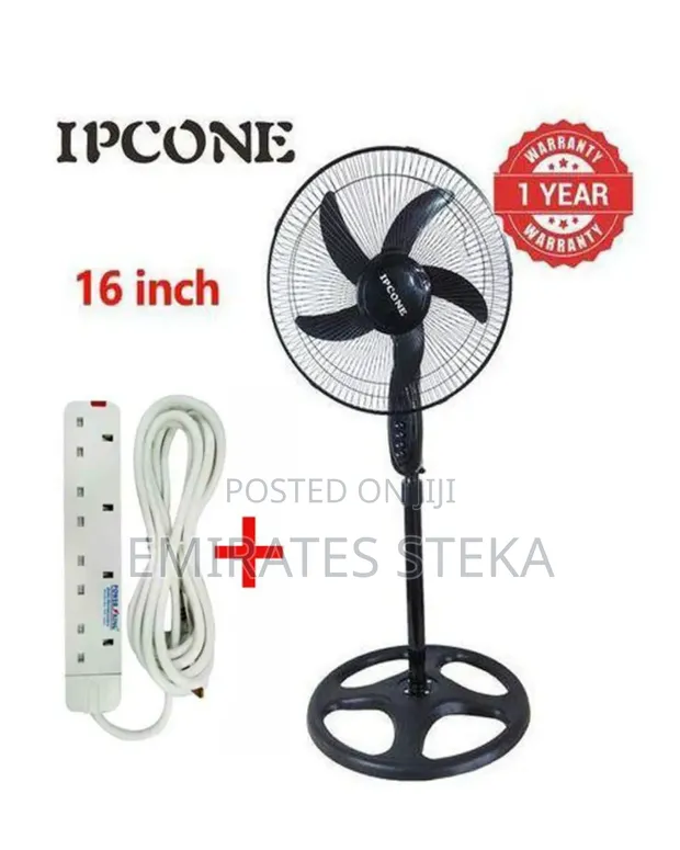 Ipcone 16-Inch Free Standing Fan - 1