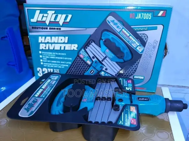 JcTop 32" Heavy-Duty Hand Riveter - 1