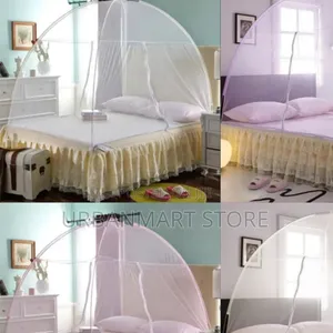 5x6 Tent Mosquito Net - White, Cream, Pink, Purple