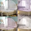 5x6 Tent Mosquito Net - White, Cream, Pink, Purple - 2