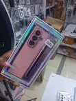 Pink Faux-Leather Folding Phone Case for Z Fold 6/Ultra - 2