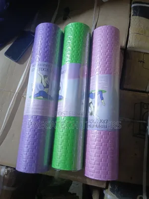 Premium 8mm Exercise Mat - Yoga, Fitness & Stretching