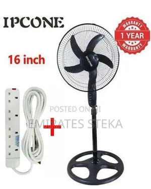 Ipcone 16" Standing Fan with Extension