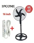 Ipcone 16" Standing Fan with Extension - 2