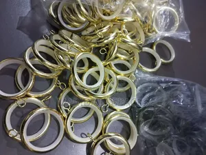 Heavy Duty Big Size Silent Curtain Ring with Hook