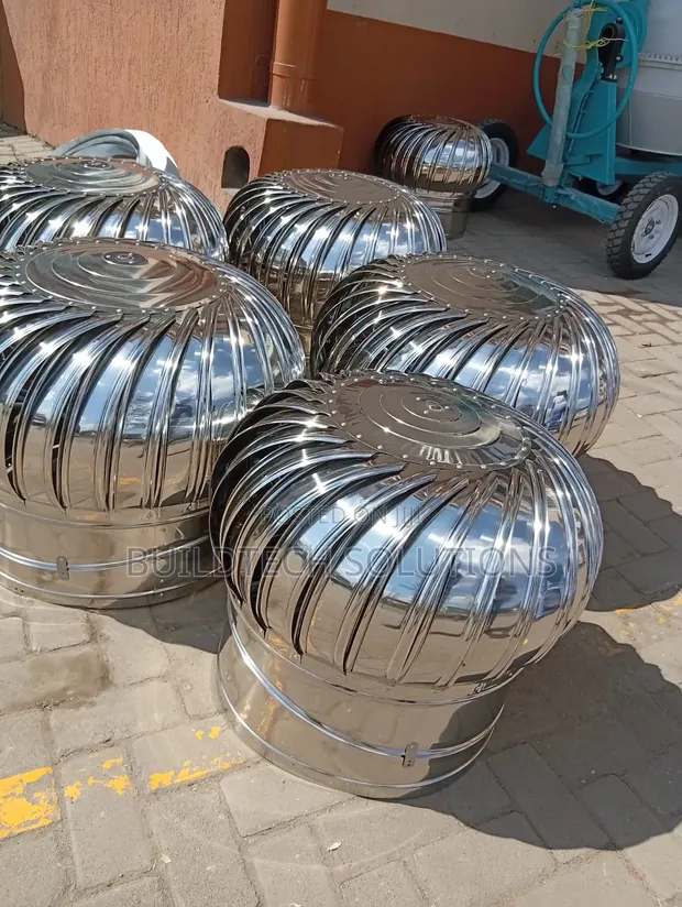 Wind-Driven Turbine Roof Ventilator - 1