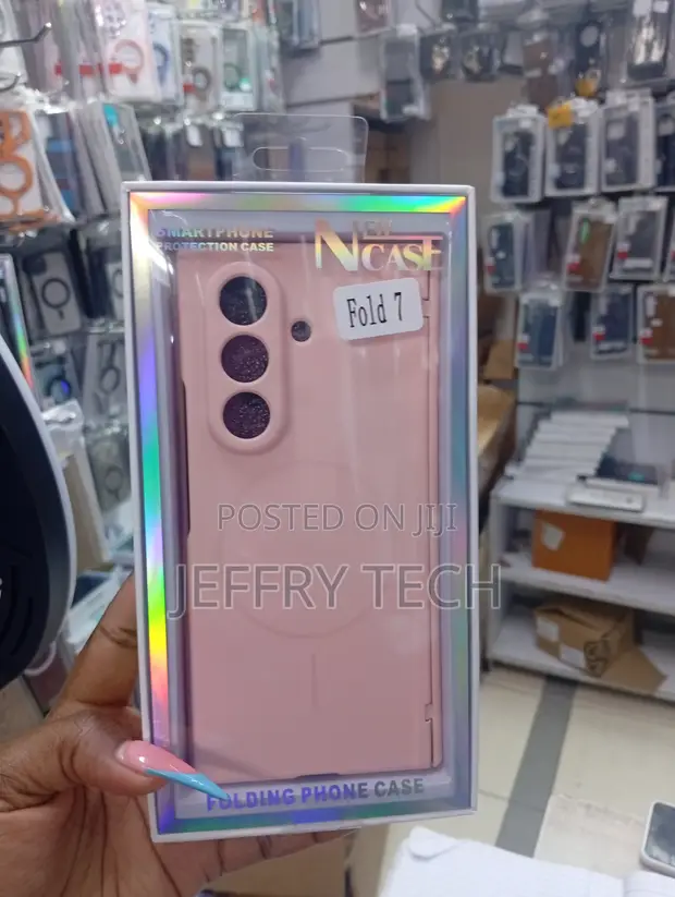 Pink NCase Folding Phone Case for Samsung Galaxy Z Fold 7 - 1