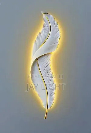 Feather LED Wall Light for TV Backlight, Bedside, Living Room