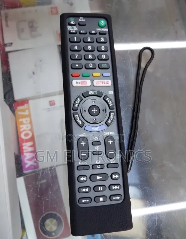 Sony Smart TV Universal Replacement Remote with Silicone Case & Batteries - 1