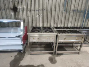 Stainless Steel 4-Burner Gas Cooker