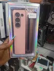 Leather Folding Phone Case for Samsung Galaxy Z Fold Series with S Pen Slot - 1