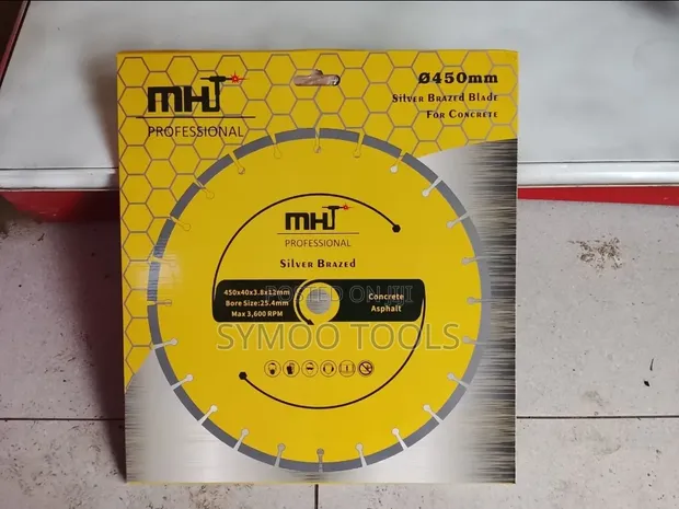 18" MHT Professional Silver Brazed Segmented Diamond Blade - 1
