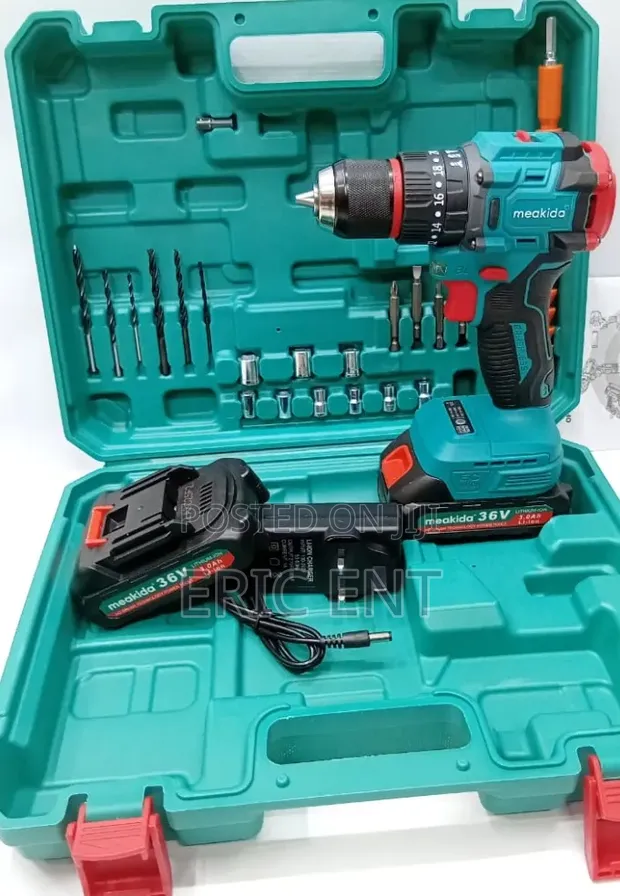 Meakida 36V Brushless Cordless Drill - 1