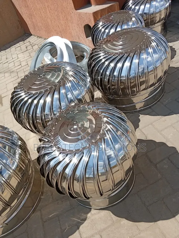 Wind-Driven Roof Ventilator - Cyclone Vents - 1