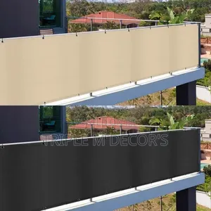 Breathable Mesh Balcony Fence Shield - Windproof & Dust-Proof