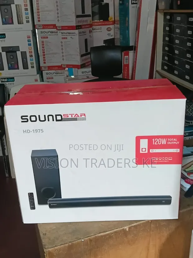 Soundstar HD-1975 2.1Ch Wireless Soundbar System 120W - 1