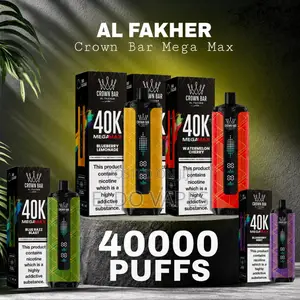 Al Fakher Crown Bar Mega Max 40,000 Puffs Disposable Vape