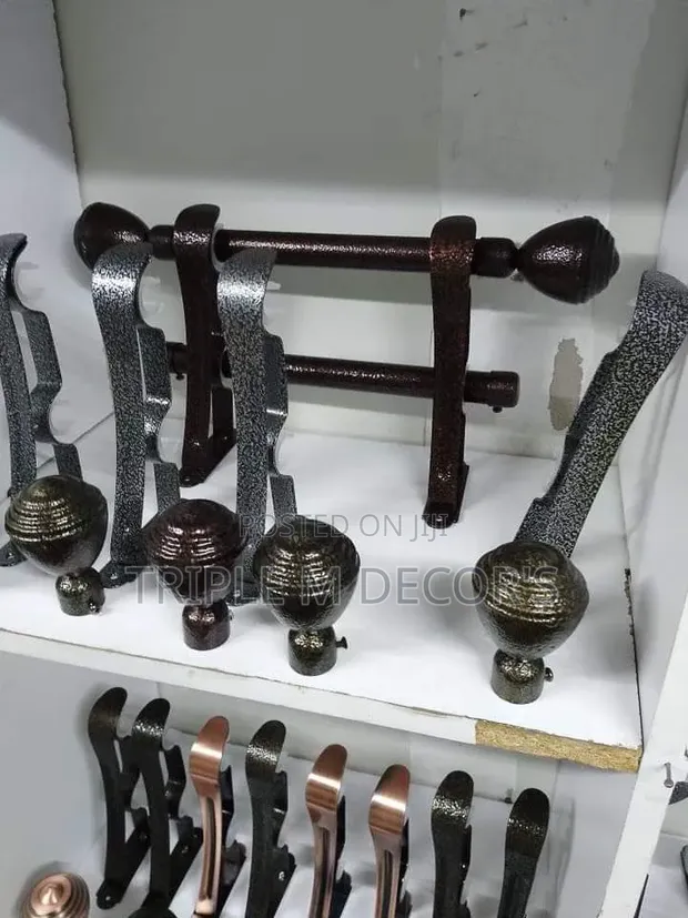 High-Durability Powder Coated Rods with Accessories - 1