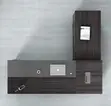 Modern 1.8m L-Shaped Executive Desk - Black - 4