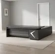 Modern 1.8m L-Shaped Executive Desk - Black - 5