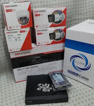 Hikvision 4-Channel IP CCTV Camera Kit