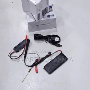 HD AHD Pinhole Camera with Mic - Discreet Surveillance