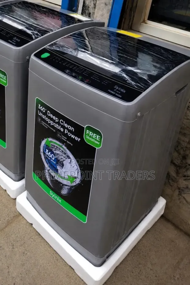 Synix 12KG Top Load Washing Machine - Brand New - 1
