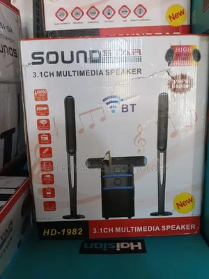 Sound Star 3.1 Channel Multimedia Speaker System (60000W HD)