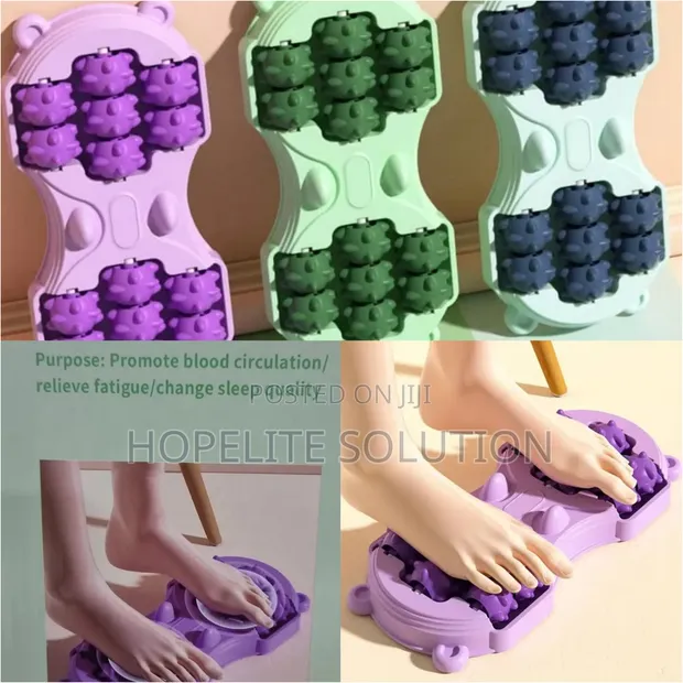Manual Stepping 14 Roller Foot Massager - 1