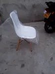 Brand New White Office Chair - 1