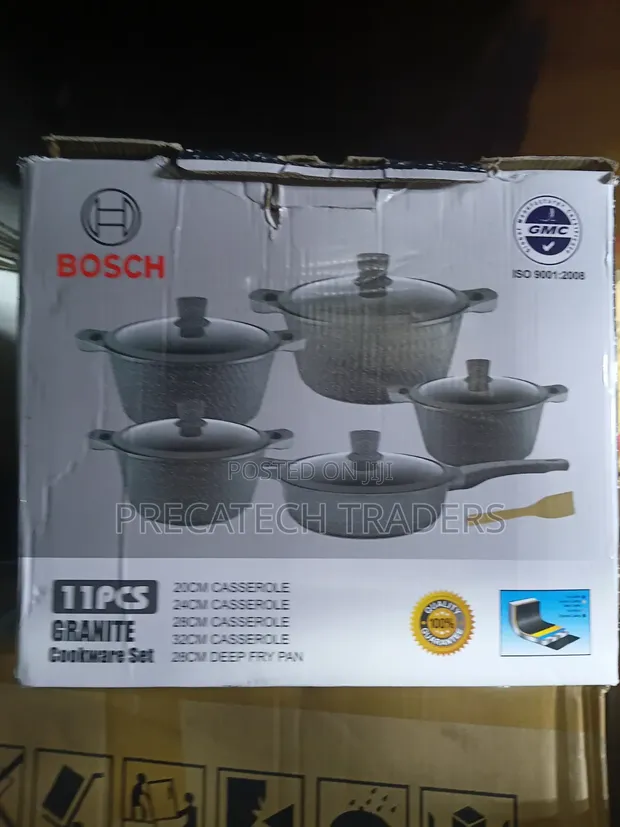 Bosch Non-Stick Cooking Set 11 Pcs - Brand New - 1