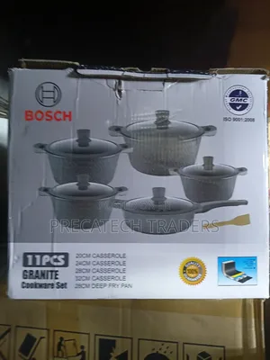 Bosch Non-Stick Cooking Set 11 Pcs - Brand New