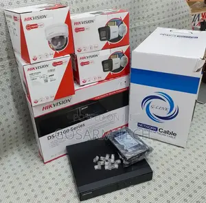 Hikvision 8-Channel IP Hybrid CCTV System Kit with NVR