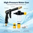 High Pressure Water Gun with Foam Dispenser - 2