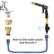 High Pressure Water Gun with Foam Dispenser - 4