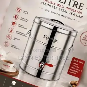 20L Double Wall Insulated Stainless Steel Tea Urn