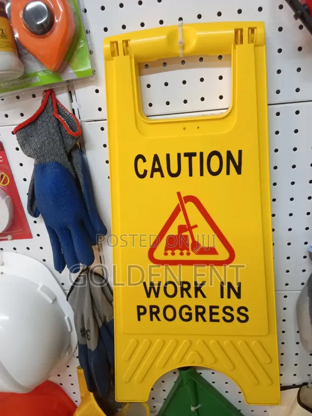 Foldable A-Frame Safety Sign - 1