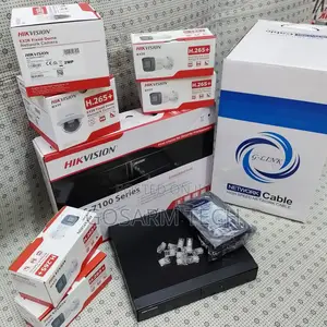 Hikvision 2MP 8-Channel NVR CCTV Package with IP Cameras