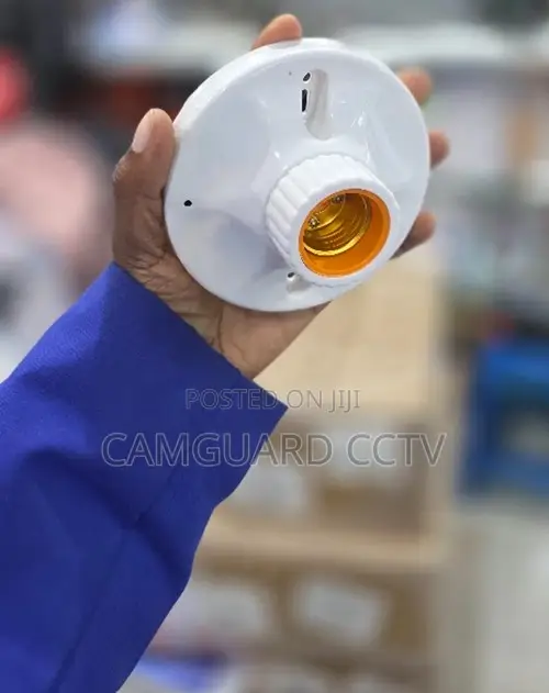 Wireless WiFi Bulb Holder Security Camera - 1