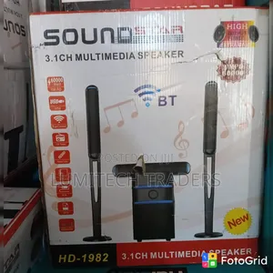 Sound Star 3.1 Channel Multimedia Speaker System