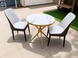 Brand New Round Dining Table Set (Seats 2) - 1