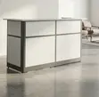 1.6m Receptionist Counter Desk - White - 5