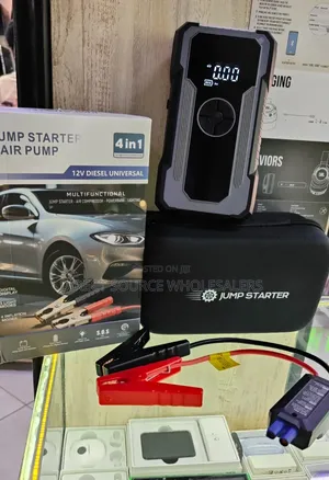 Multifunctional 12V Car Jump Starter - Petrol & Diesel