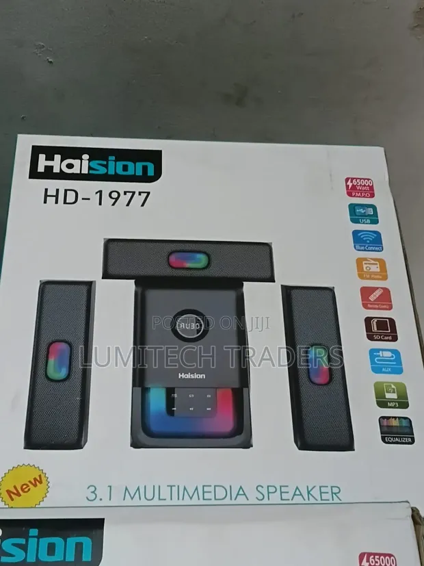 Haision Multimedia Speaker System 3.1 Ch 65000W HD-1972 - 1
