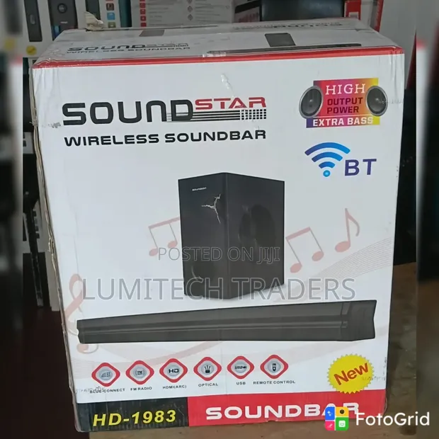 Sound Star Wireless Soundbar - 1