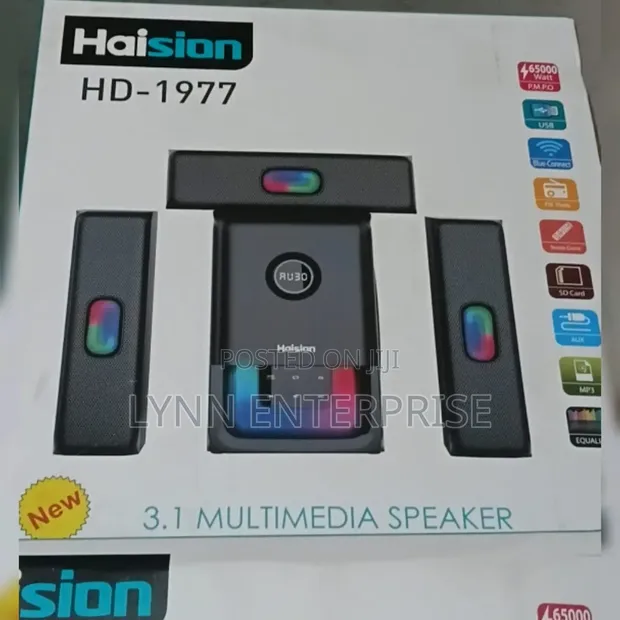 Haision HD-1977 3.1ch Multimedia Speaker System - 1