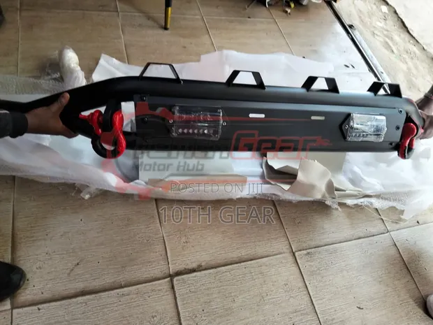 Universal Grille Guard with LED - Toyota Revo, Rav 4 - 1