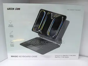 Green Lion Magic Keyboard Case for iPad Air 11 with Trackpad